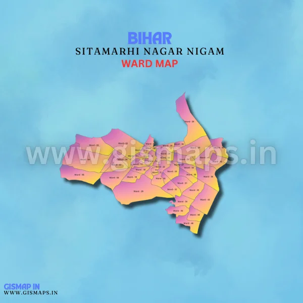 Sitamarhi Nagar Nigam Ward Map